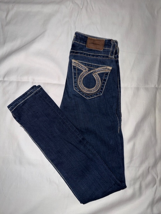 Big Star Denim - Big Star Jenae Embroidered Pockets Skinny Jeans
